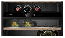 Bosch KWK16ABGA beépíthető borhűtő Konyhai termékek - Hűtő, fagyasztó (beépíthető) - Borhűtő - 377982