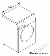 Bosch WGG24400BY elöltöltős mosógép Háztartás / Otthon / Kültér - Mosógép / szárítógép - Elöltöltős normál (60cm-ig) mosógép - 377994