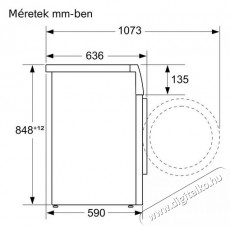 Bosch WGG24400BY elöltöltős mosógép Háztartás / Otthon / Kültér - Mosógép / szárítógép - Elöltöltős normál (60cm-ig) mosógép - 377994