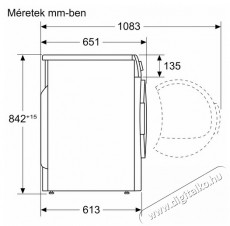 Bosch WTN83202 kondenzációs szárítógép Háztartás / Otthon / Kültér - Mosógép / szárítógép - Szárítógép - 377997