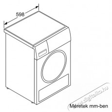 Bosch WTN83202 kondenzációs szárítógép Háztartás / Otthon / Kültér - Mosógép / szárítógép - Szárítógép - 377997