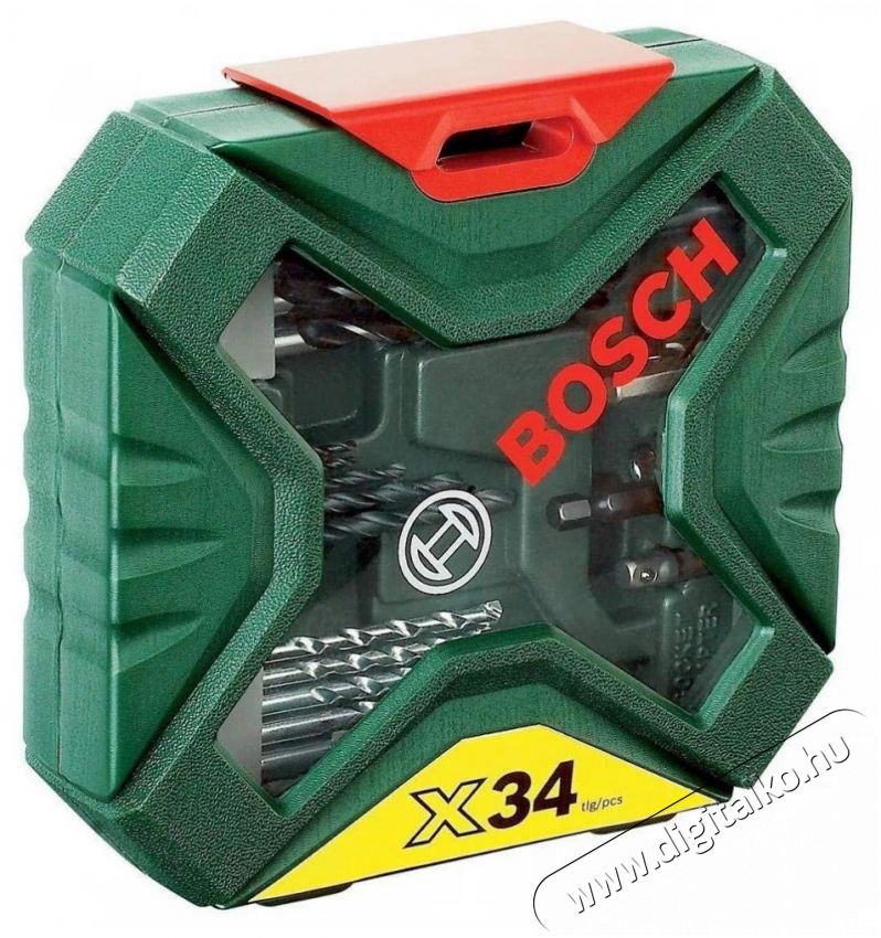 Bosch 2607010608 X-Line Classic 34 részes fúró- és csavarozó készlet Háztartás / Otthon / Kültér - Szerszám - Csavarhúzó / kulcs / fúró / szerszám készlet - 379549