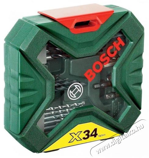 Bosch 2607010608 X-Line Classic 34 részes fúró- és csavarozó készlet Háztartás / Otthon / Kültér - Szerszám - Csavarhúzó / kulcs / fúró / szerszám készlet - 379549