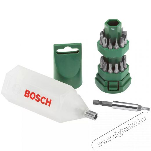 Bosch Big-Bit 25 részes csavarozófej készlet Háztartás / Otthon / Kültér - Szerszám - Csavarhúzó / kulcs / fúró / szerszám készlet - 379552