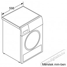 Bosch WQG14500BY szárítógép Háztartás / Otthon / Kültér - Mosógép / szárítógép - Szárítógép - 381265