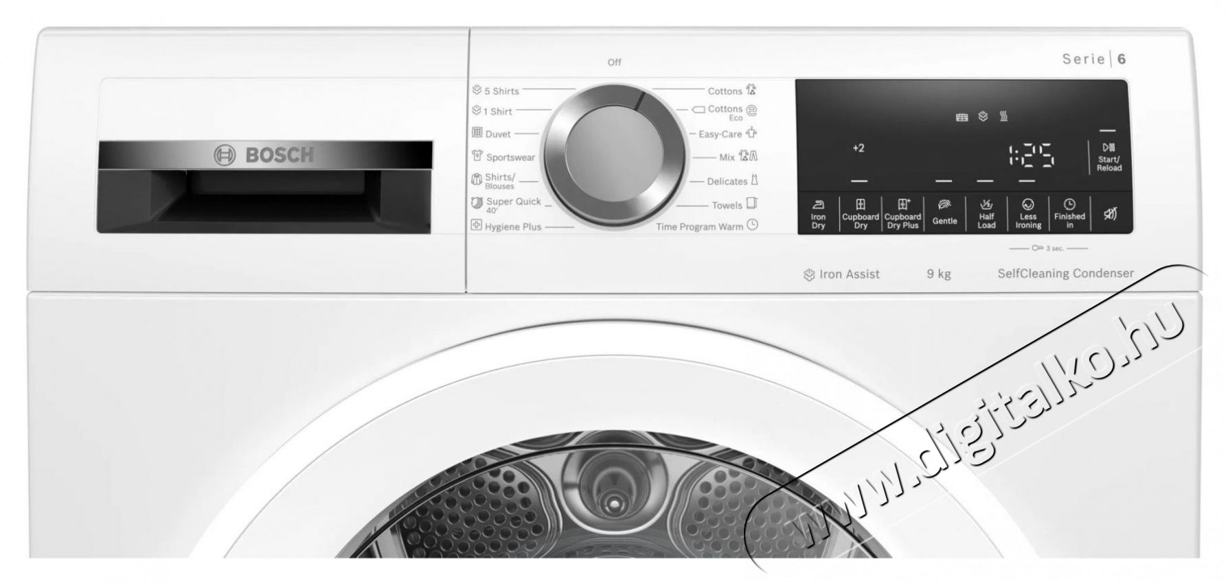 Bosch WQG14590BY Sz&aacute;r&iacute;t&oacute;g&eacute;p H&aacute;ztart&aacute;s / Otthon / K&uuml;lt&eacute;r - Mos&oacute;g&eacute;p / sz&aacute;r&iacute;t&oacute;g&eacute;p - El&ouml;lt&ouml;ltős norm&aacute;l (60cm-ig) mos&oacute;g&eacute;p - 381266