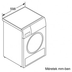 Bosch WTH85202BY hőszivattyús szárítógép Háztartás / Otthon / Kültér - Mosógép / szárítógép - Szárítógép - 365122