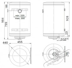 Bosch TR1000T 100 CB Vízmelegítő Háztartás / Otthon / Kültér - Vízmelegítő / bojler / tároló - Vízmelegítő - 384329