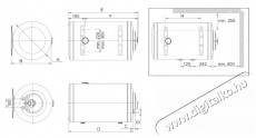 Bosch TR1000T 120 HB Vízmelegítő Háztartás / Otthon / Kültér - Vízmelegítő / bojler / tároló - Vízmelegítő - 384330