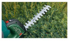 Bosch 0600857000 AdvancedShear 18V-10 akkumulátoros sövényvágó Háztartás / Otthon / Kültér - Kültér / kerti termék / grill - Sövény / kézi fű és lomb vágó - 392295
