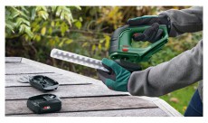 Bosch 0600857000 AdvancedShear 18V-10 akkumulátoros sövényvágó Háztartás / Otthon / Kültér - Kültér / kerti termék / grill - Sövény / kézi fű és lomb vágó - 392295