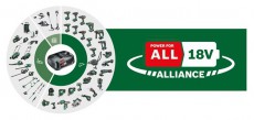 Bosch 0600857000 AdvancedShear 18V-10 akkumulátoros sövényvágó Háztartás / Otthon / Kültér - Kültér / kerti termék / grill - Sövény / kézi fű és lomb vágó - 392295