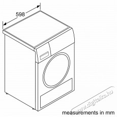 Bosch WTR87TW0BY Serie 6 hőszivattyús szárítógép Háztartás / Otthon / Kültér - Mosógép / szárítógép - Szárítógép - 351253