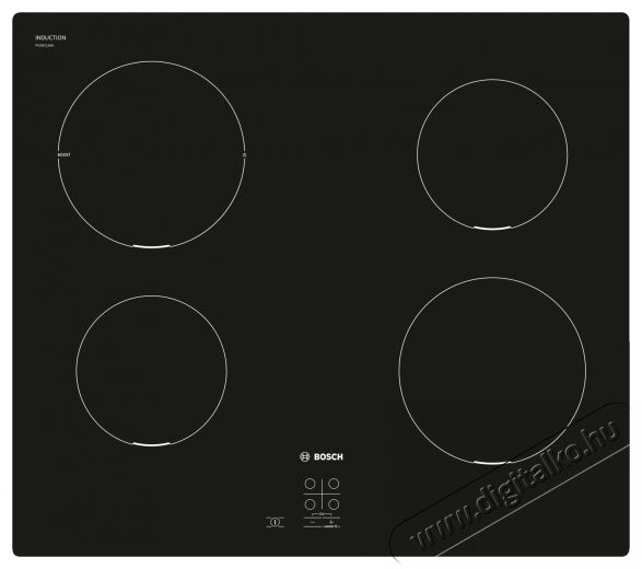 Bosch PUG611AA5E Indukciós főzőlap (beépíthető) Konyhai termékek - Sütő-főzőlap, tűzhely (beépíthető) - Indukciós főzőlap (beépíthető) - 400321