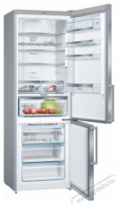 Bosch KGN49LBCF Szabadonálló, alulfagyasztós hűtő-fagyasztó kombináció Fekete Konyhai termékek - Hűtő, fagyasztó (szabadonálló) - Alulfagyasztós kombinált hűtő - 399275