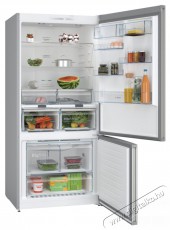 Bosch KGN86VIEA, Szabadonálló, alulfagyasztós hűtő-fagyasztó kombináció Inox - könnyű tisztítás Konyhai termékek - Hűtő, fagyasztó (szabadonálló) - Alulfagyasztós kombinált hűtő - 397404