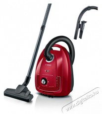 Bosch BGB38RD2, Porzsákos porszívó Deep red injection, Fekete Háztartás / Otthon / Kültér - Porszívó / takarítógép - Porzsákos porszívó - 397397