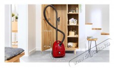 Bosch BGB38RD2, Porzsákos porszívó Deep red injection, Fekete Háztartás / Otthon / Kültér - Porszívó / takarítógép - Porzsákos porszívó - 397397