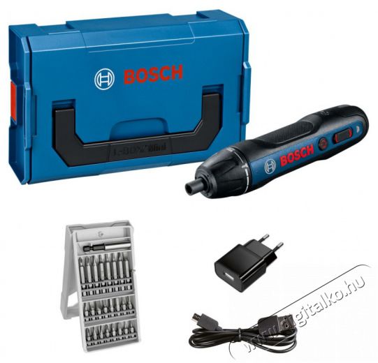 Bosch 06019H2101 GO Professional akkus csavarozó Háztartás / Otthon / Kültér - Szerszám - Akkumulátoros csavarhúzó - 388434
