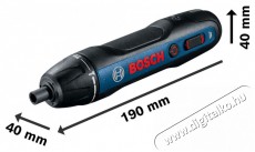 Bosch 06019H2101 GO Professional akkus csavarozó Háztartás / Otthon / Kültér - Szerszám - Akkumulátoros csavarhúzó - 388434