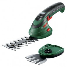 Bosch Isio 3 akkumulátoros bokorvágó Háztartás / Otthon / Kültér - Kültér / kerti termék / grill - Sövény / kézi fű és lomb vágó - 414925