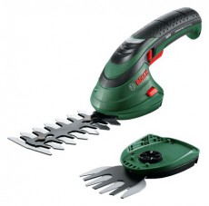 Bosch Isio 3 akkumulátoros bokorvágó Háztartás / Otthon / Kültér - Kültér / kerti termék / grill - Sövény / kézi fű és lomb vágó - 414925