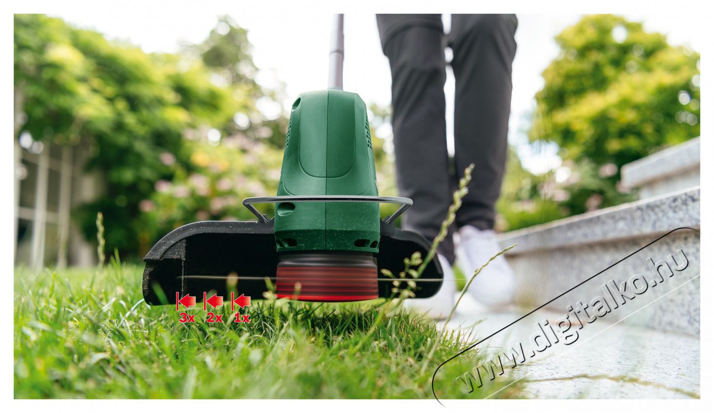 Bosch EasyGrassCut 18V-26 akku &eacute;s t&ouml;ltő n&eacute;lk&uuml;l akkumul&aacute;toros fűszeg&eacute;lyny&iacute;r&oacute; H&aacute;ztart&aacute;s / Otthon / K&uuml;lt&eacute;r - K&uuml;lt&eacute;r / kerti term&eacute;k / grill - Motoros fűkasza / szeg&eacute;lyny&iacute;r&oacute; - 415422