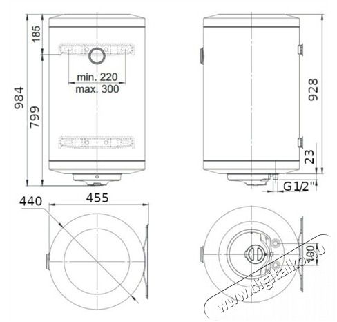 Bosch TR1000T 100 CB Bal forr&oacute;v&iacute;zt&aacute;rol&oacute; H&aacute;ztart&aacute;s / Otthon / K&uuml;lt&eacute;r - V&iacute;zmeleg&iacute;tő / bojler / t&aacute;rol&oacute; - Bojler / melegv&iacute;z t&aacute;rol&oacute; - 470137