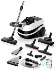 Bosch BWD421PRO Nedves-száraz porszívó, Fehér/Fekete Háztartás / Otthon / Kültér - Porszívó / takarítógép - Száraz-nedves takarítógép - 400045