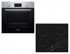 Bosch HBF133BR0 beépíthető sütő + PUG611AA5E indukciós főzőlap Konyhai termékek - Sütő-főzőlap, tűzhely (beépíthető) - Sütő-főzőlap szett (beépíthető) - 475267