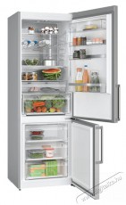Bosch KGN49AIBT, Szabadonálló, alulfagyasztós hűtő-fagyasztó kombináció Inox - könnyű tisztítás Konyhai termékek - Hűtő, fagyasztó (szabadonálló) - Alulfagyasztós kombinált hűtő - 475527