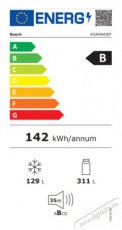 Bosch KGN49AIBT, Szabadonálló, alulfagyasztós hűtő-fagyasztó kombináció Inox - könnyű tisztítás Konyhai termékek - Hűtő, fagyasztó (szabadonálló) - Alulfagyasztós kombinált hűtő - 475527