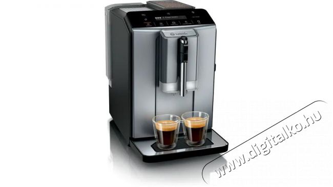 Bosch TIE20504, Fully automatic coffee machine diamond titanium metallic Konyhai termékek - Kávéfőző / kávéörlő / kiegészítő - Automata kávéfőző - 475534
