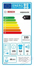 Bosch WQB245A7BY hőszivattyús szárítógép Háztartás / Otthon / Kültér - Mosógép / szárítógép - Szárítógép - 474974
