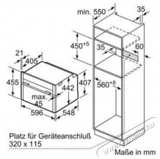 Bosch C24DR1XN0 Konyhai termékek - Sütő-főzőlap, tűzhely (beépíthető) - Sütő (beépíthető) - 490957