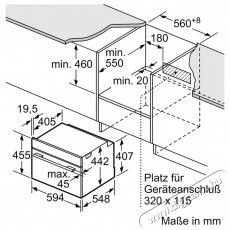 Bosch CMG7761B1 Konyhai termékek - Mikrohullámú sütő - Mikrohullámú sütő (beépíthető) - 490964