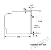 Bosch HMG7764B1 Konyhai termékek - Sütő-főzőlap, tűzhely (beépíthető) - Sütő (beépíthető) - 490974