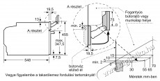 Bosch CSG7361B1 Beépíthető kompakt gőzsütő Konyhai termékek - Sütő-főzőlap, tűzhely (beépíthető) - Sütő (beépíthető) - 492702