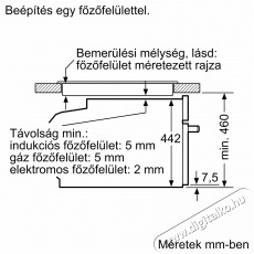 Bosch CSG7361B1 Beépíthető kompakt gőzsütő Konyhai termékek - Sütő-főzőlap, tűzhely (beépíthető) - Sütő (beépíthető) - 492702