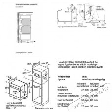 Bosch HSG7361B1 Konyhai termékek - Sütő-főzőlap, tűzhely (beépíthető) - Sütő (beépíthető) - 492703