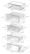 Bosch KIN96VFD0 Konyhai termékek - Hűtő, fagyasztó (beépíthető) - Alulfagyasztós kombinált hűtő - 492710