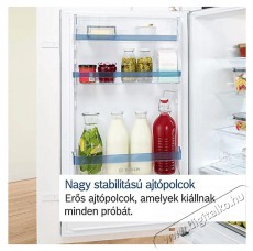 Bosch KIN96VFD0 Konyhai termékek - Hűtő, fagyasztó (beépíthető) - Alulfagyasztós kombinált hűtő - 492710