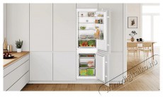 Bosch KIV865SE0 Konyhai termékek - Hűtő, fagyasztó (beépíthető) - Alulfagyasztós kombinált hűtő - 492711