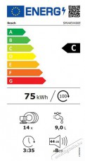 Bosch SMV4HTX00E Konyhai termékek - Mosogatógép - Normál (60cm) beépíthető mosogatógép - 492720