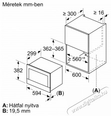 Bosch BFL7221W1 Beépíthető mikrohullámú sütő Fehér Konyhai termékek - Mikrohullámú sütő - Mikrohullámú sütő (beépíthető) - 490954