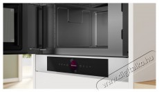 Bosch BFL7221W1 Beépíthető mikrohullámú sütő Fehér Konyhai termékek - Mikrohullámú sütő - Mikrohullámú sütő (beépíthető) - 490954
