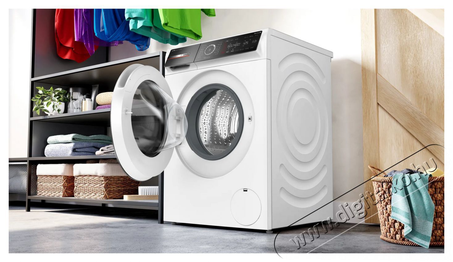 Bosch WGB254A0BY, El&ouml;lt&ouml;ltős mos&oacute;g&eacute;p 10 kg 1400 fordulat/perc H&aacute;ztart&aacute;s / Otthon / K&uuml;lt&eacute;r - Mos&oacute;g&eacute;p / sz&aacute;r&iacute;t&oacute;g&eacute;p - El&ouml;lt&ouml;ltős norm&aacute;l (60cm-ig) mos&oacute;g&eacute;p - 451603