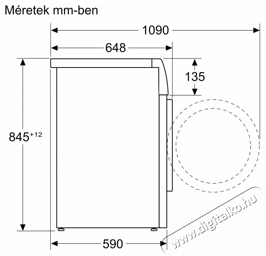 Bosch WGB254A0BY, El&ouml;lt&ouml;ltős mos&oacute;g&eacute;p 10 kg 1400 fordulat/perc H&aacute;ztart&aacute;s / Otthon / K&uuml;lt&eacute;r - Mos&oacute;g&eacute;p / sz&aacute;r&iacute;t&oacute;g&eacute;p - El&ouml;lt&ouml;ltős norm&aacute;l (60cm-ig) mos&oacute;g&eacute;p - 451603