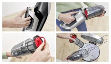 Bosch Serie 4 BCH3K2801 kézi porszívó Fekete Porzsák nélküli Háztartás / Otthon / Kültér - Porszívó / takarítógép - Kézi / álló porszívó - 494257