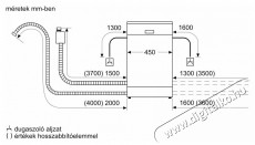 Bosch SPV4HMX10E Serie 4 Teljesen integrálható mosogatógép, 10 teríték, 44.8 cm, VarioDrawe, MachineCare, E energiaosztály, Fehér  Konyhai termékek - Mosogatógép - Normál (60cm) szabadonálló mosogatógép - 492730